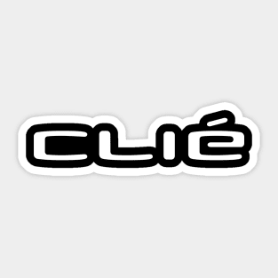 CLIÉ Sticker